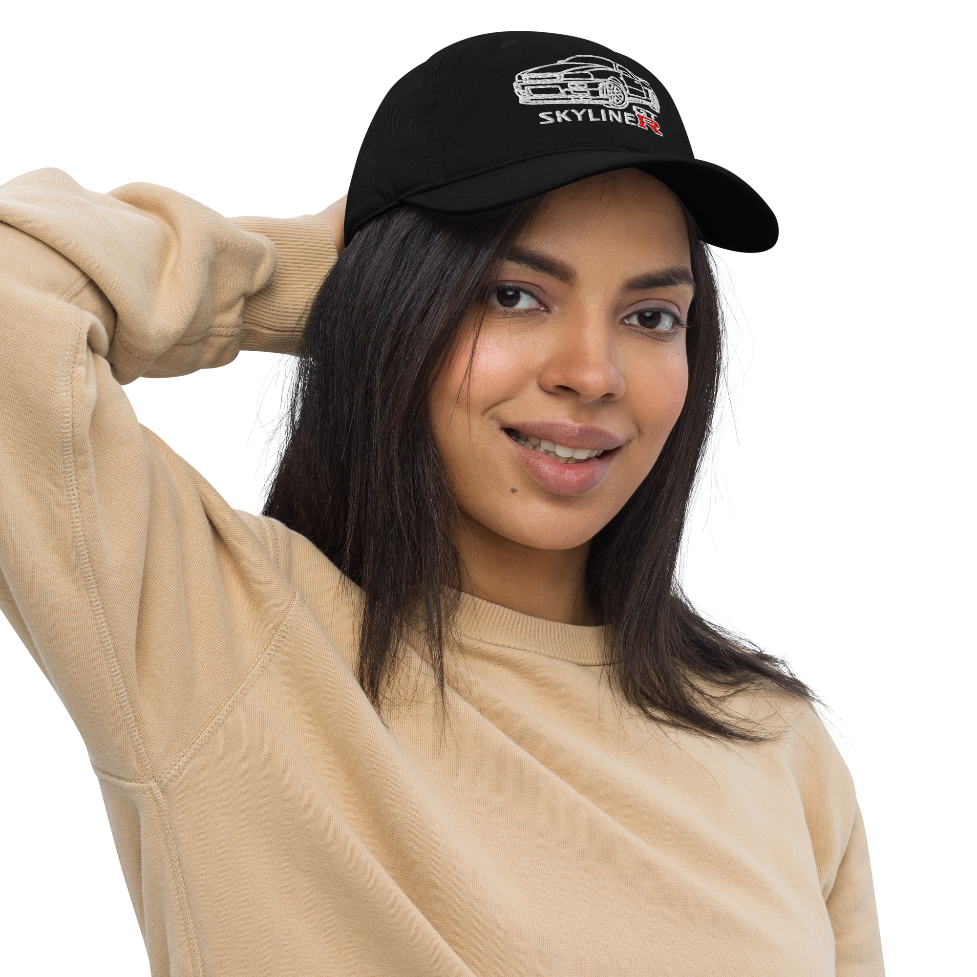 Nissan Skyline GTR Mk4 Organic Dad Hat - Image 2
