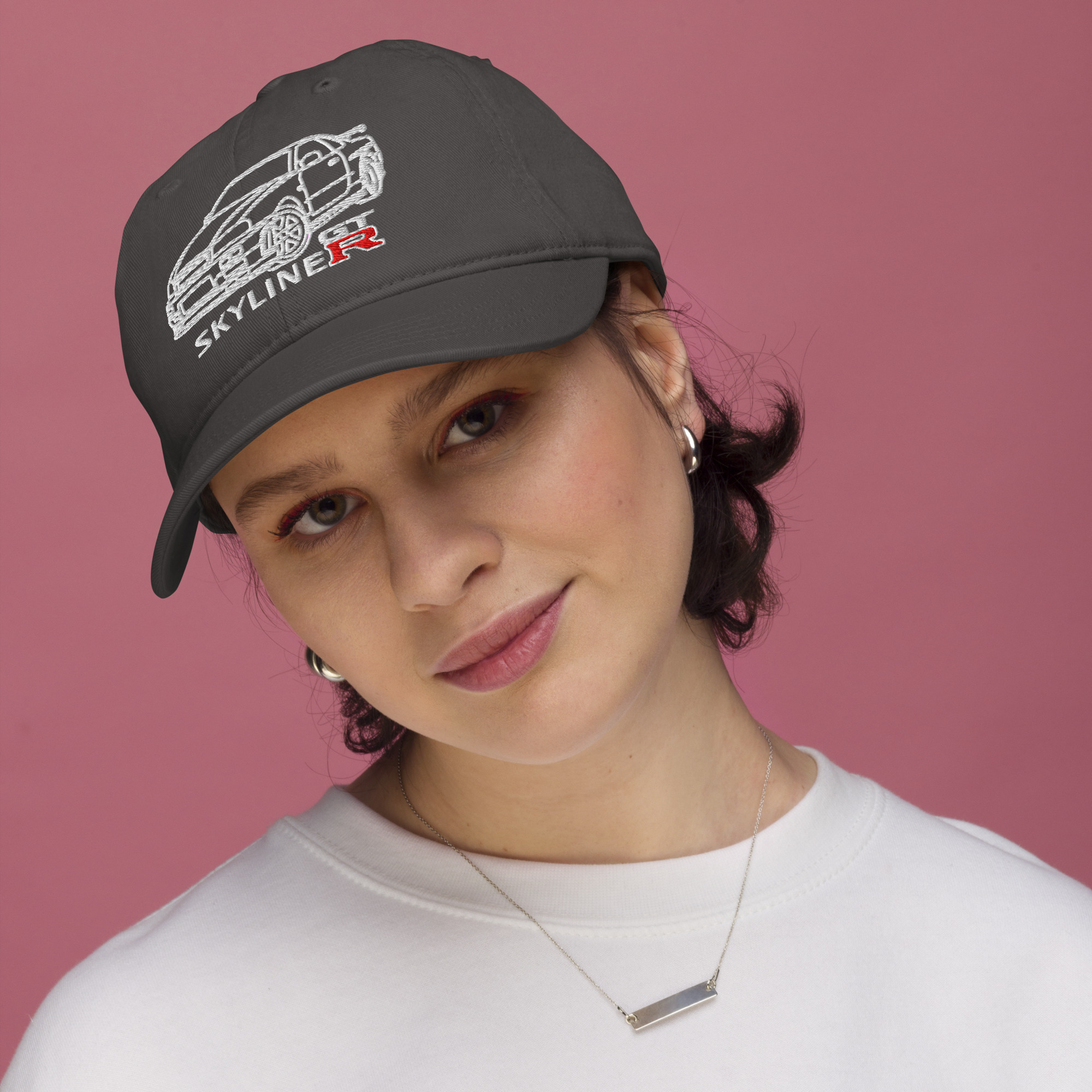 Nissan Skyline GTR Mk4 Organic Dad Hat - Image 7