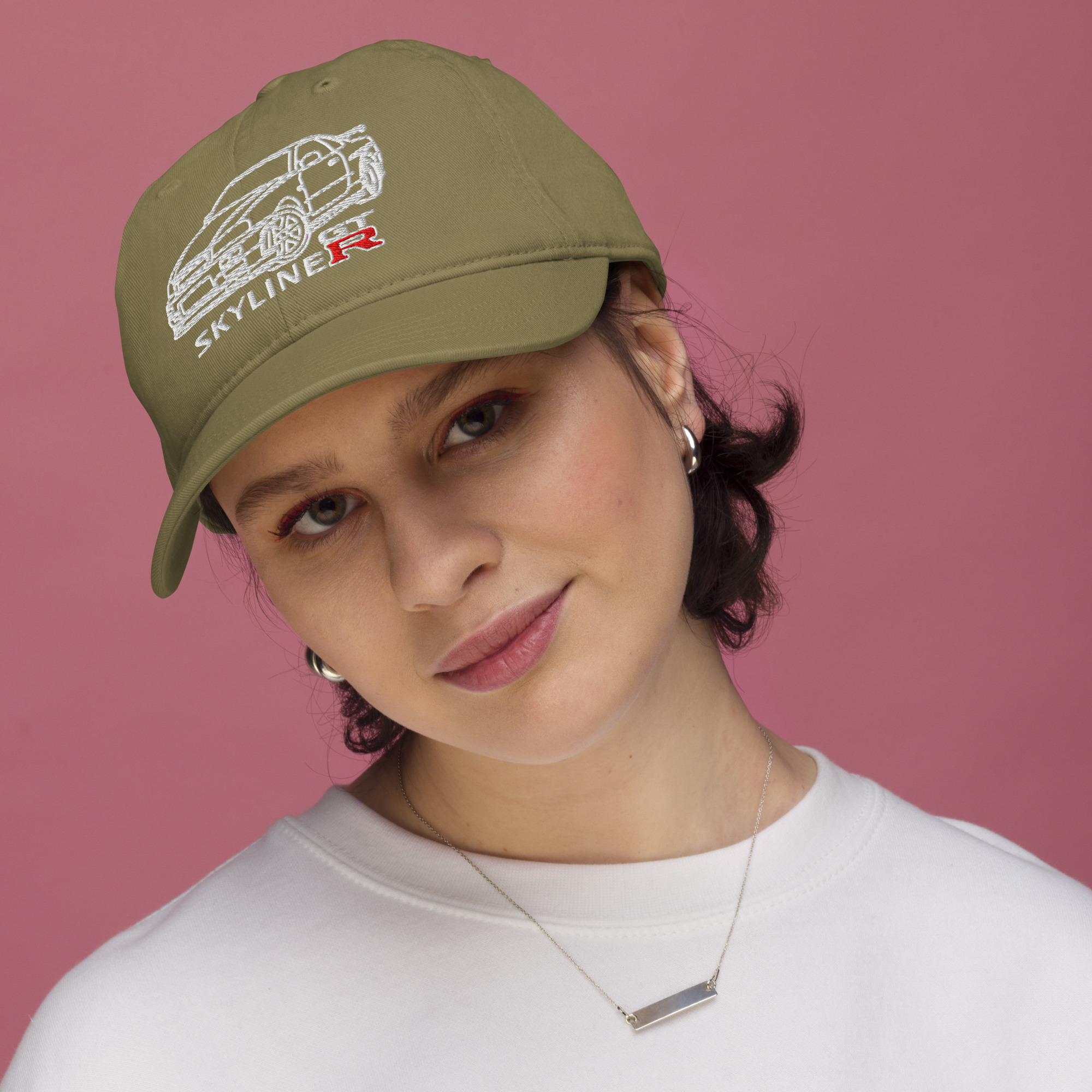 Nissan Skyline GTR Mk4 Organic Dad Hat - Image 8