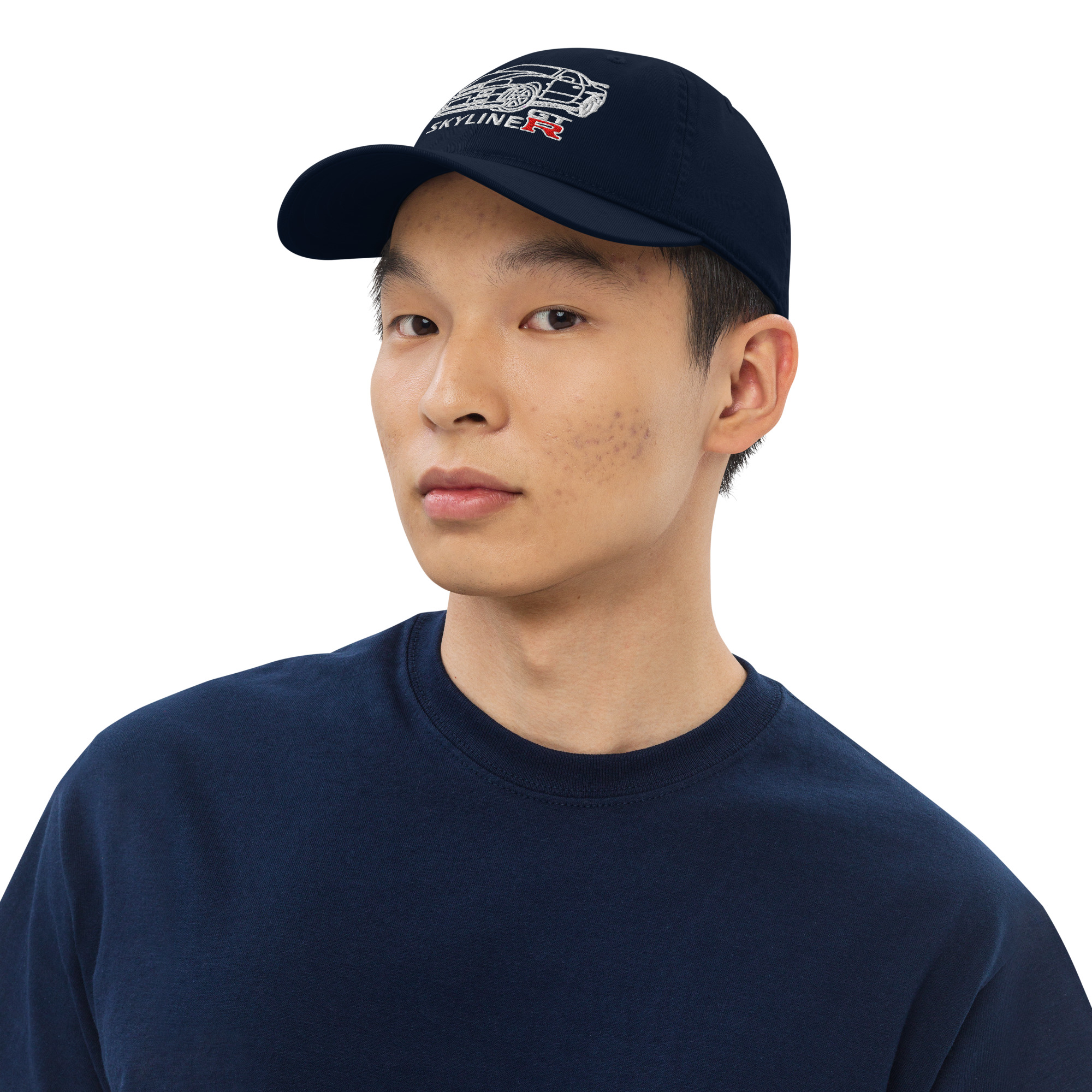 Nissan Skyline GTR Mk4 Organic Dad Hat - Image 5