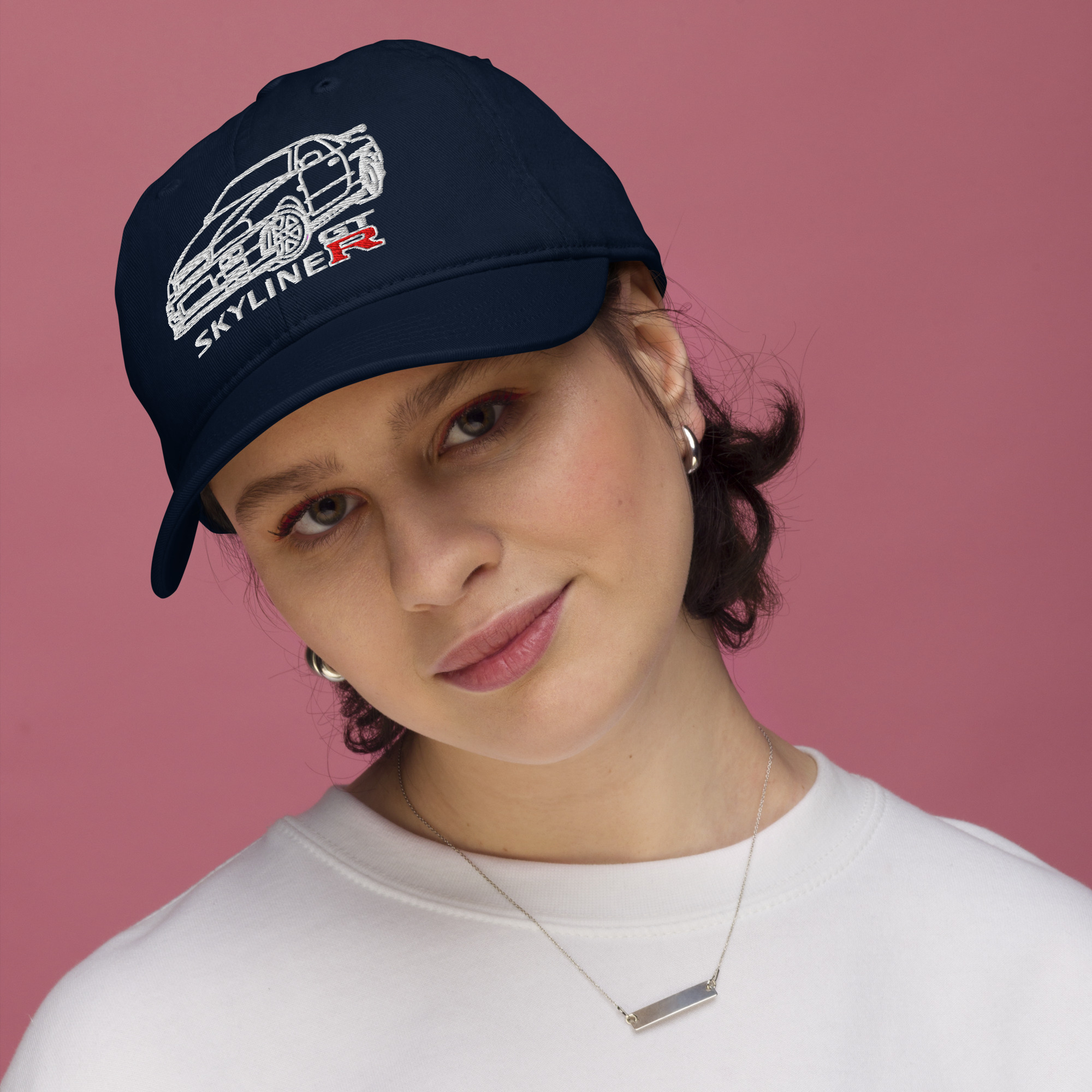 Nissan Skyline GTR Mk4 Organic Dad Hat - Image 6