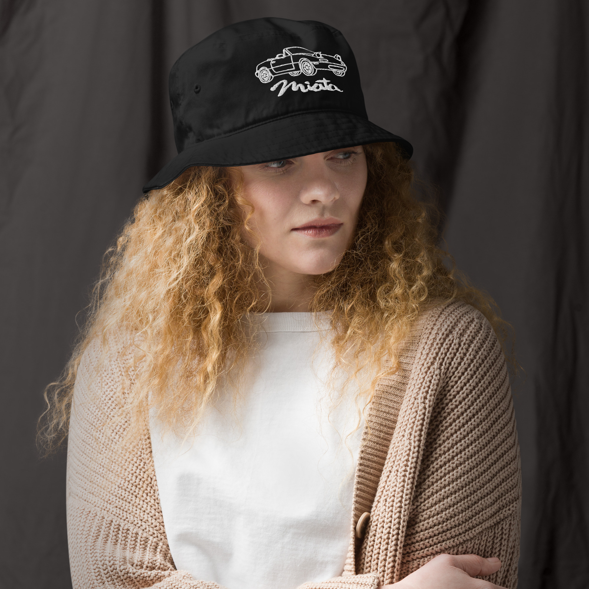 Mazda Miata Organic bucket hat - Image 6