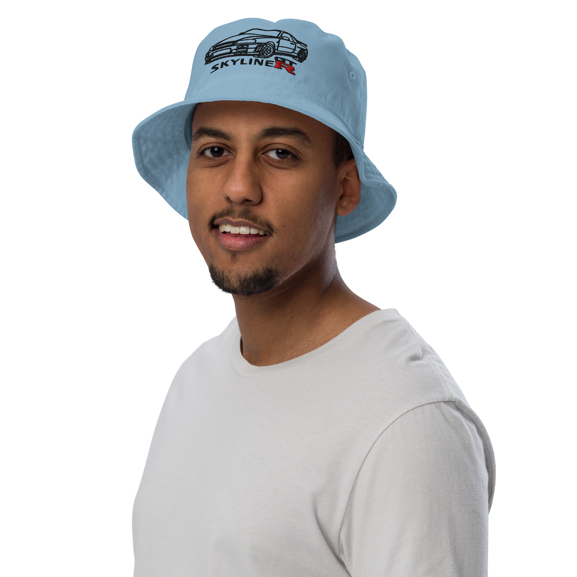 Nissan Skyline GTR MK4 Organic Bucket Hat - Image 2