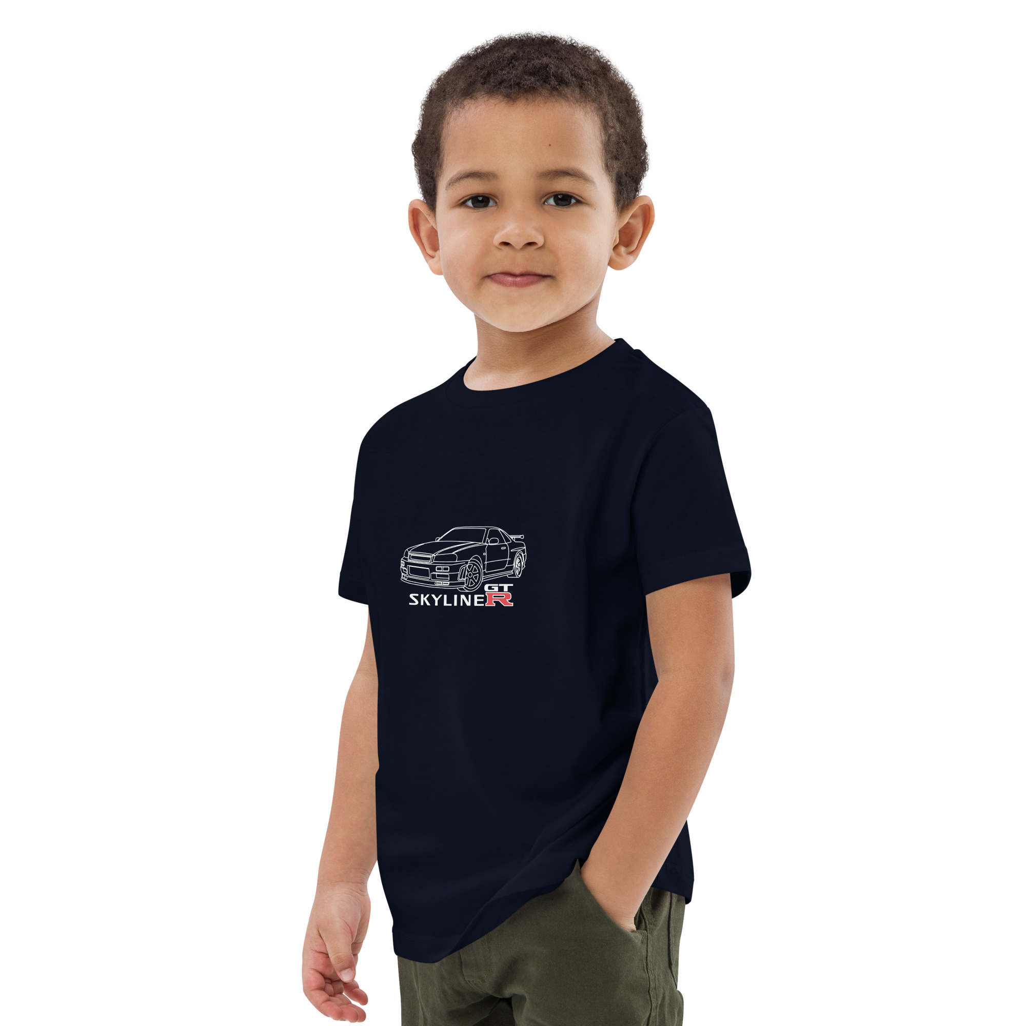 Nissan Skyline GTR MK4 - Organic cotton kids t-shirt - Image 8