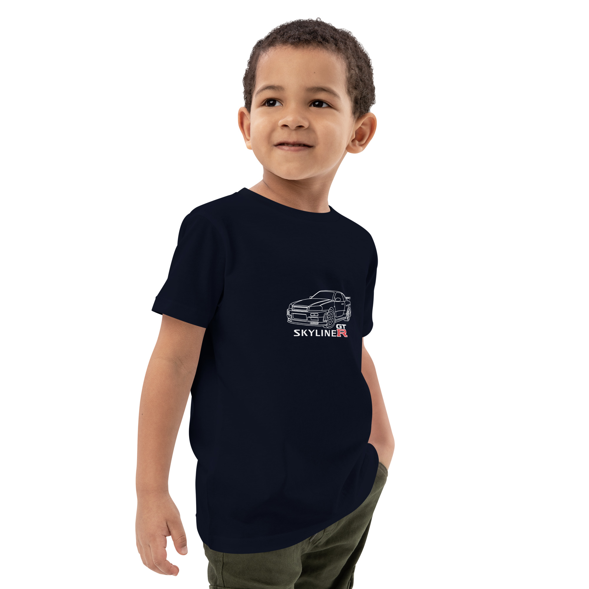 Nissan Skyline GTR MK4 - Organic cotton kids t-shirt - Image 7