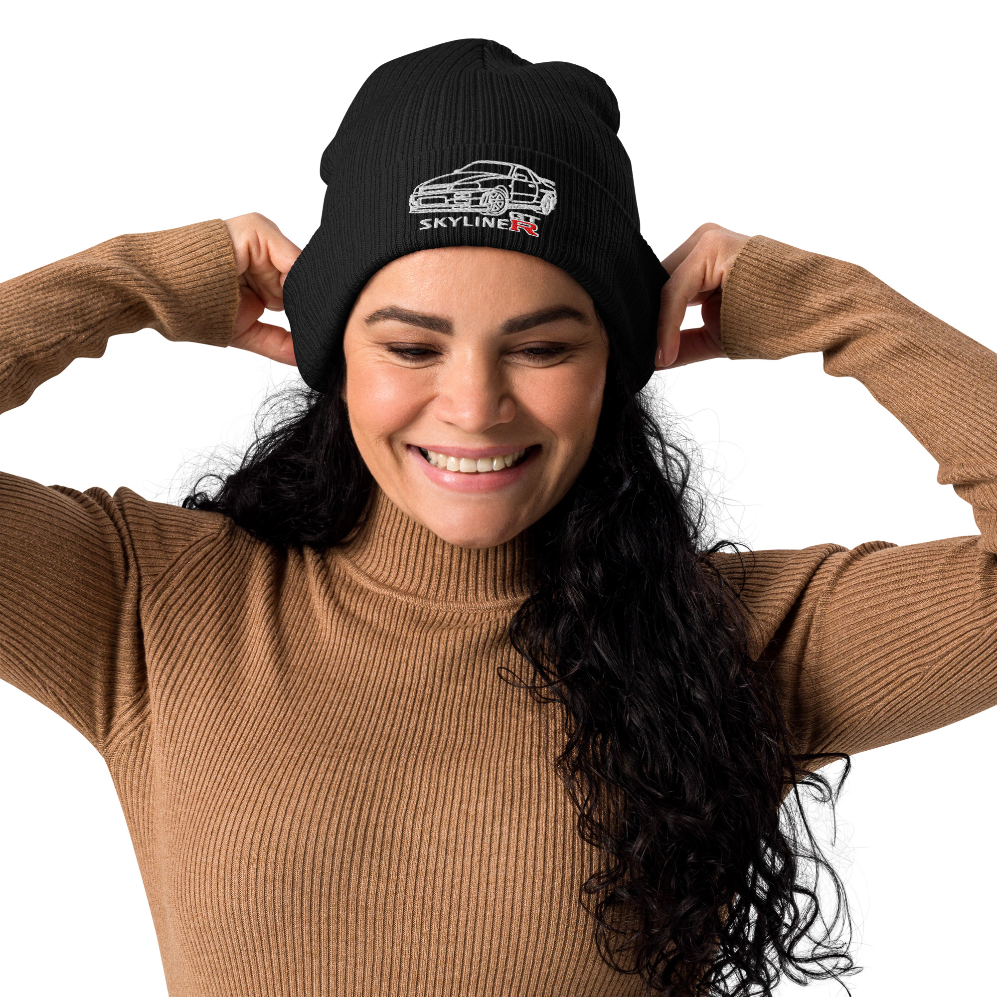 Nissan Skyline GTR MK4 Organic ribbed beanie - Image 12