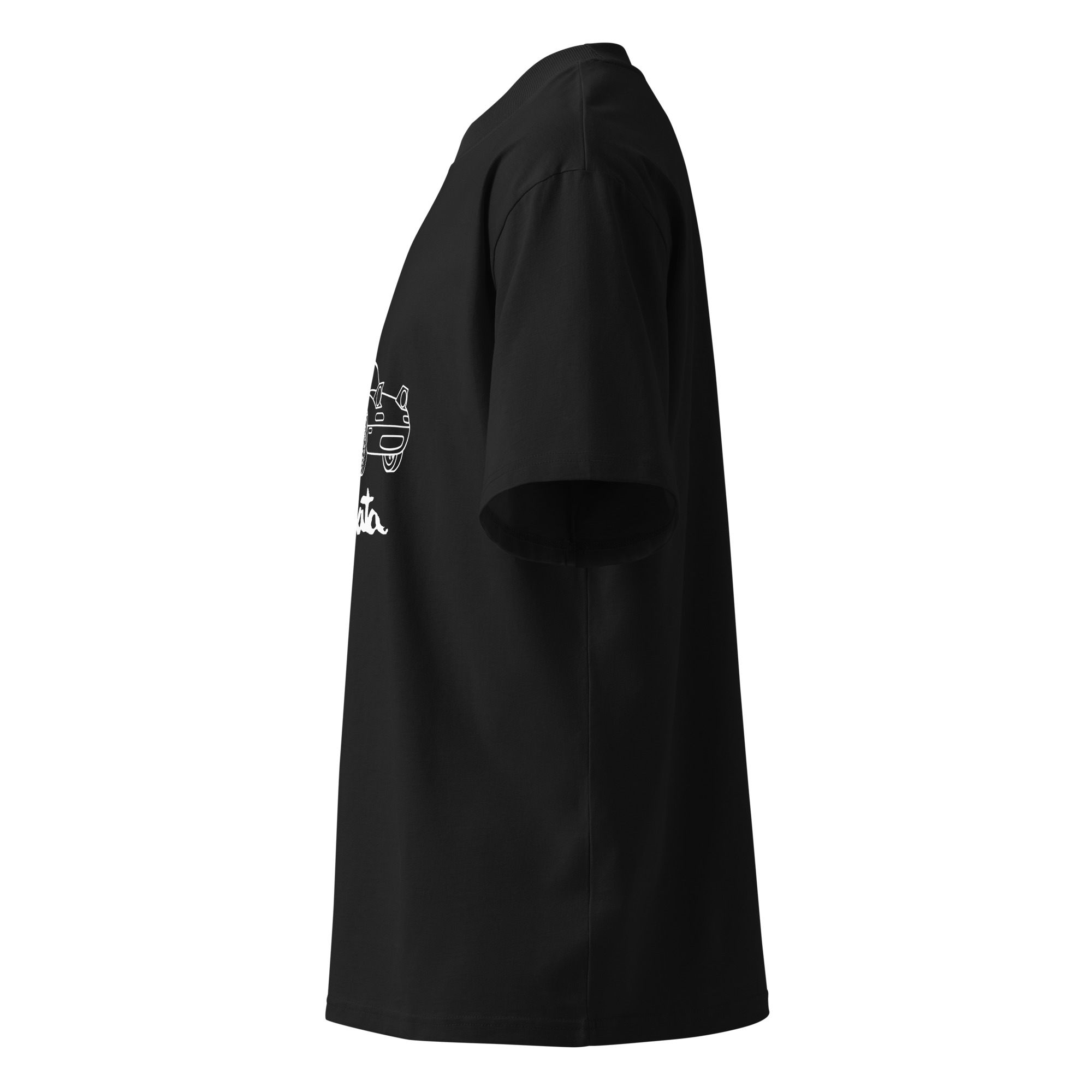 Mazda Miata organic oversized high neck t-shirt - Unisex - Image 6