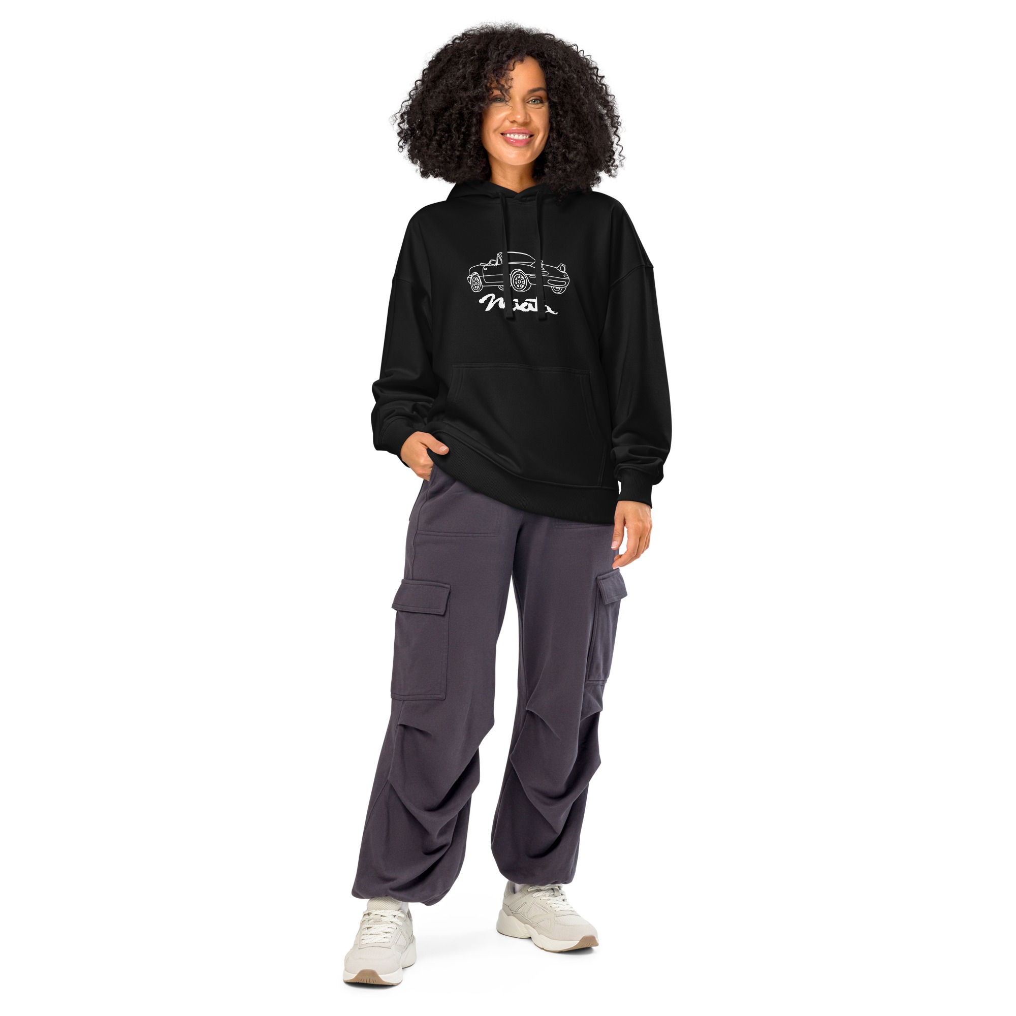 Mazda Miata Organic relaxed hoodie - Unisex - Image 10