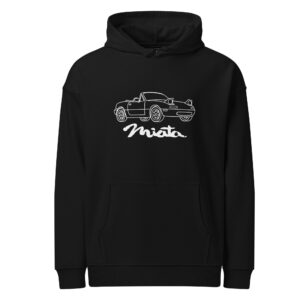 Mazda Miata unisex organic relaxed hoodie