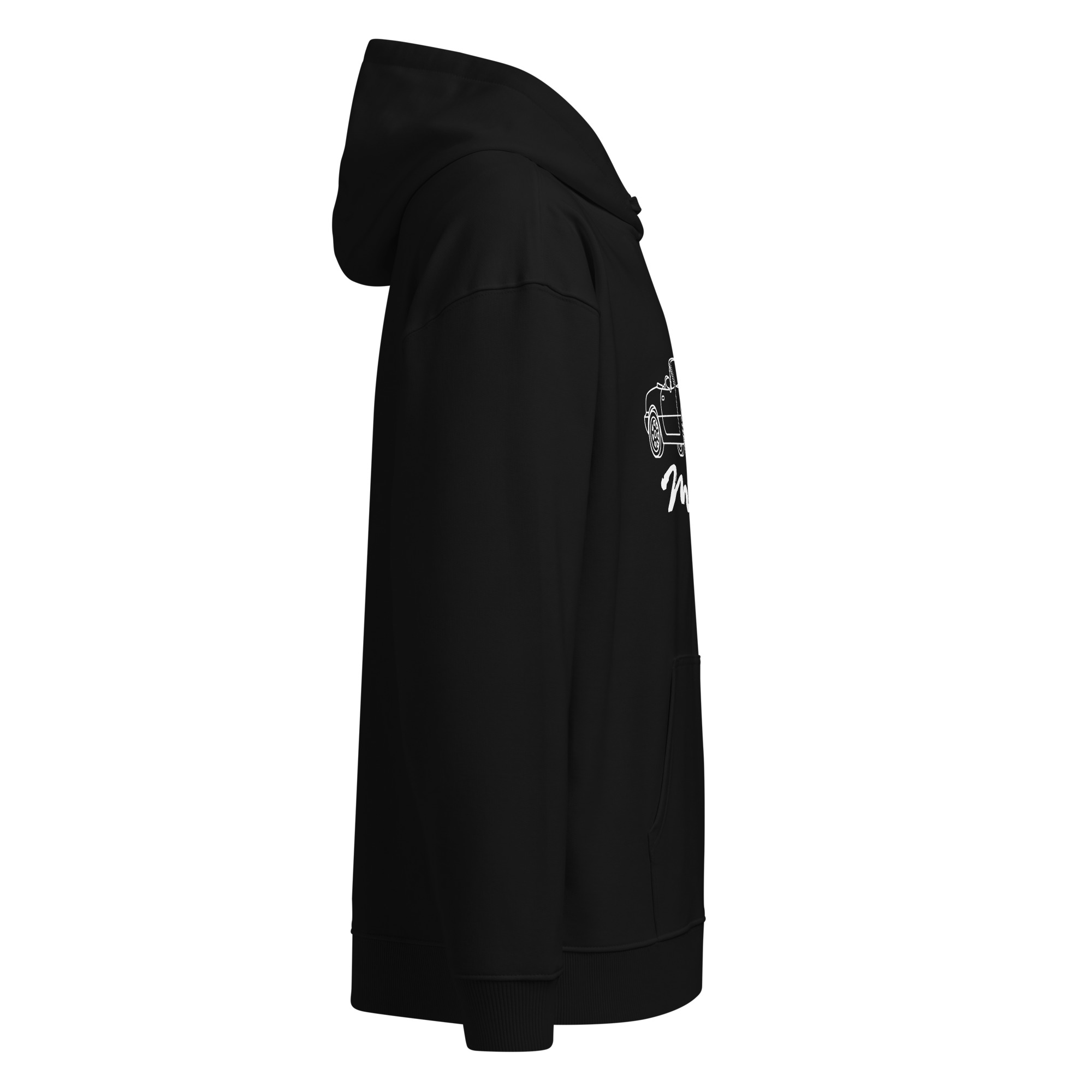 Mazda Miata Organic relaxed hoodie - Unisex - Image 7