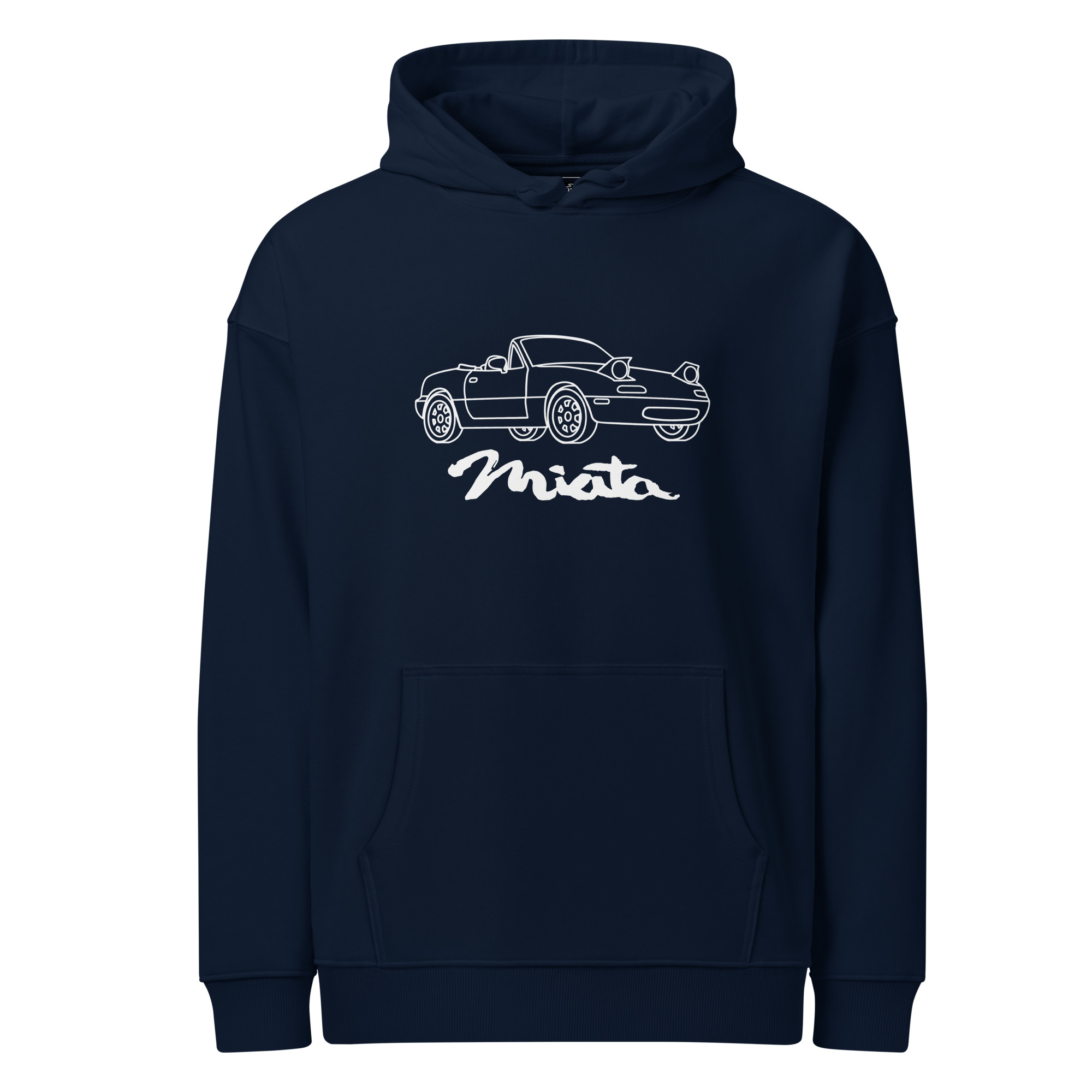 Mazda Miata Organic relaxed hoodie - Unisex - Image 9