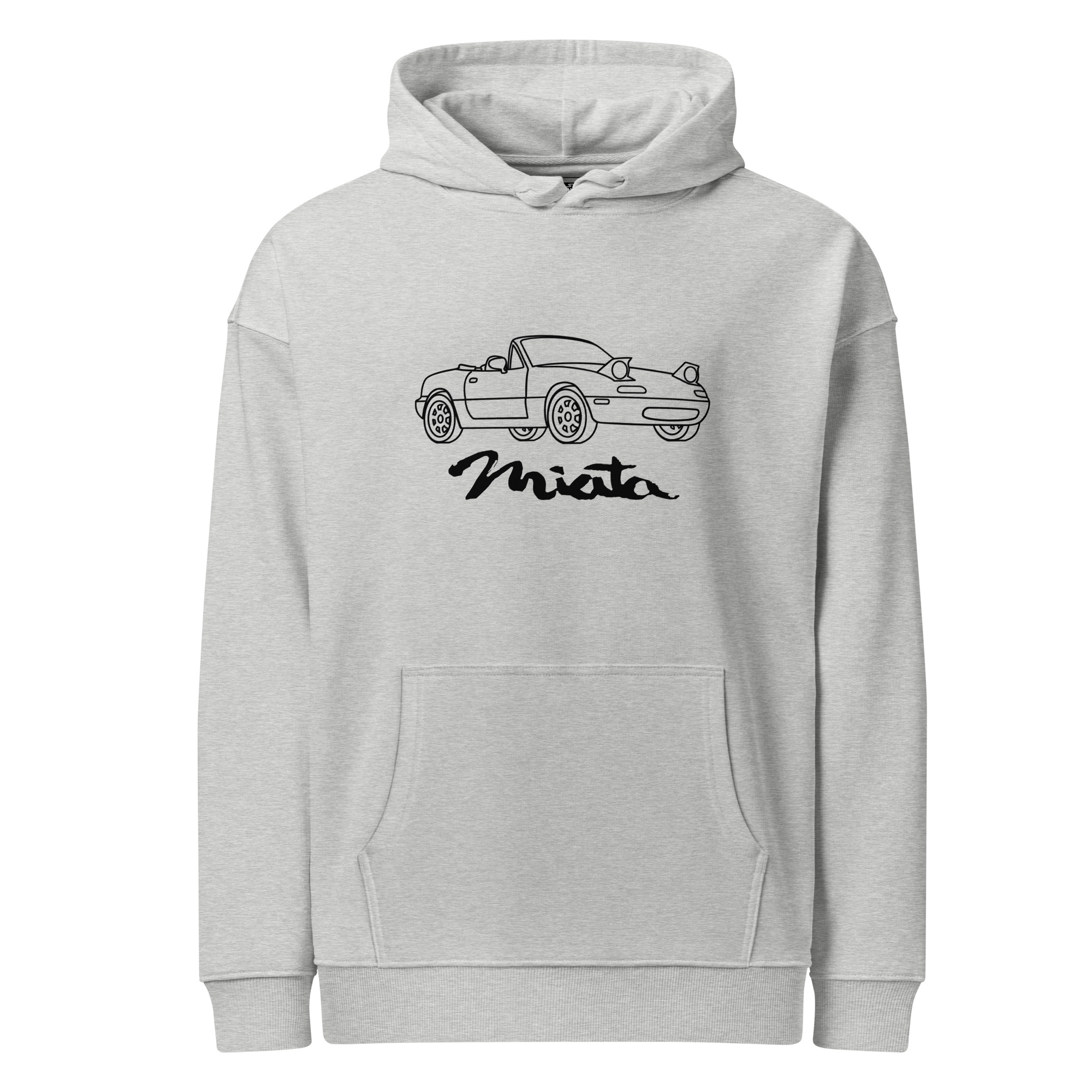 Mazda Miata Organic relaxed hoodie - Unisex - Image 19