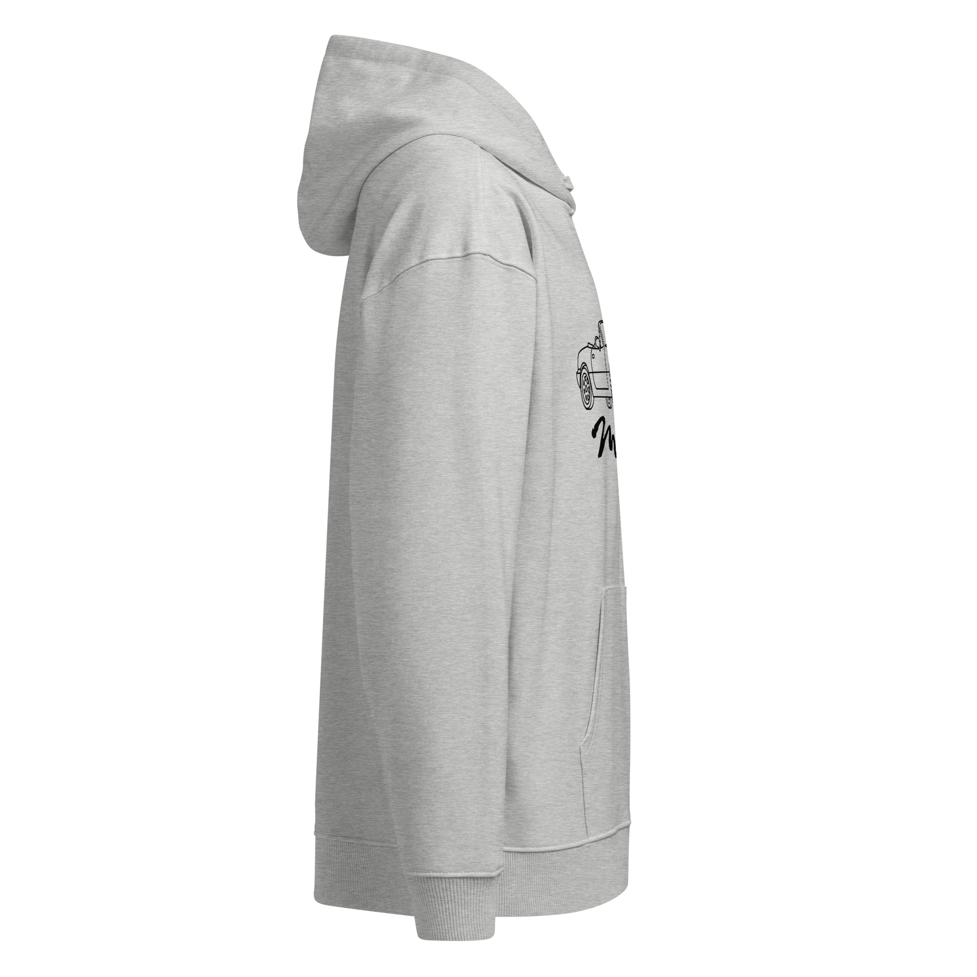 Mazda Miata Organic relaxed hoodie - Unisex - Image 23