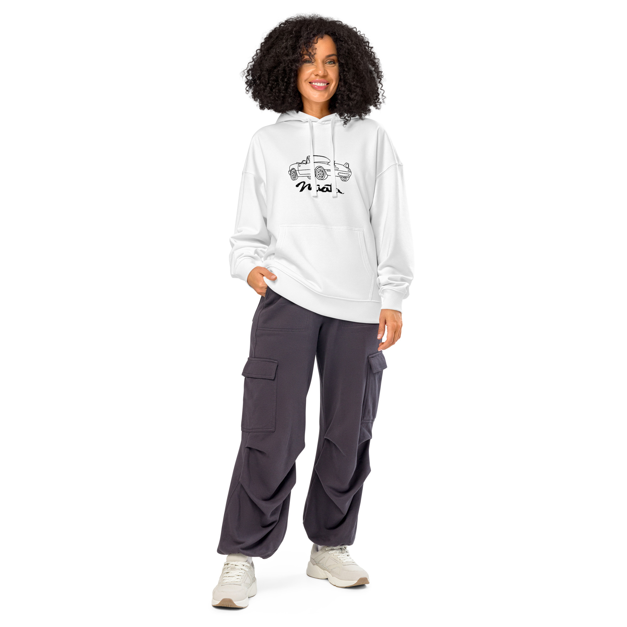 Mazda Miata Organic relaxed hoodie - Unisex - Image 21