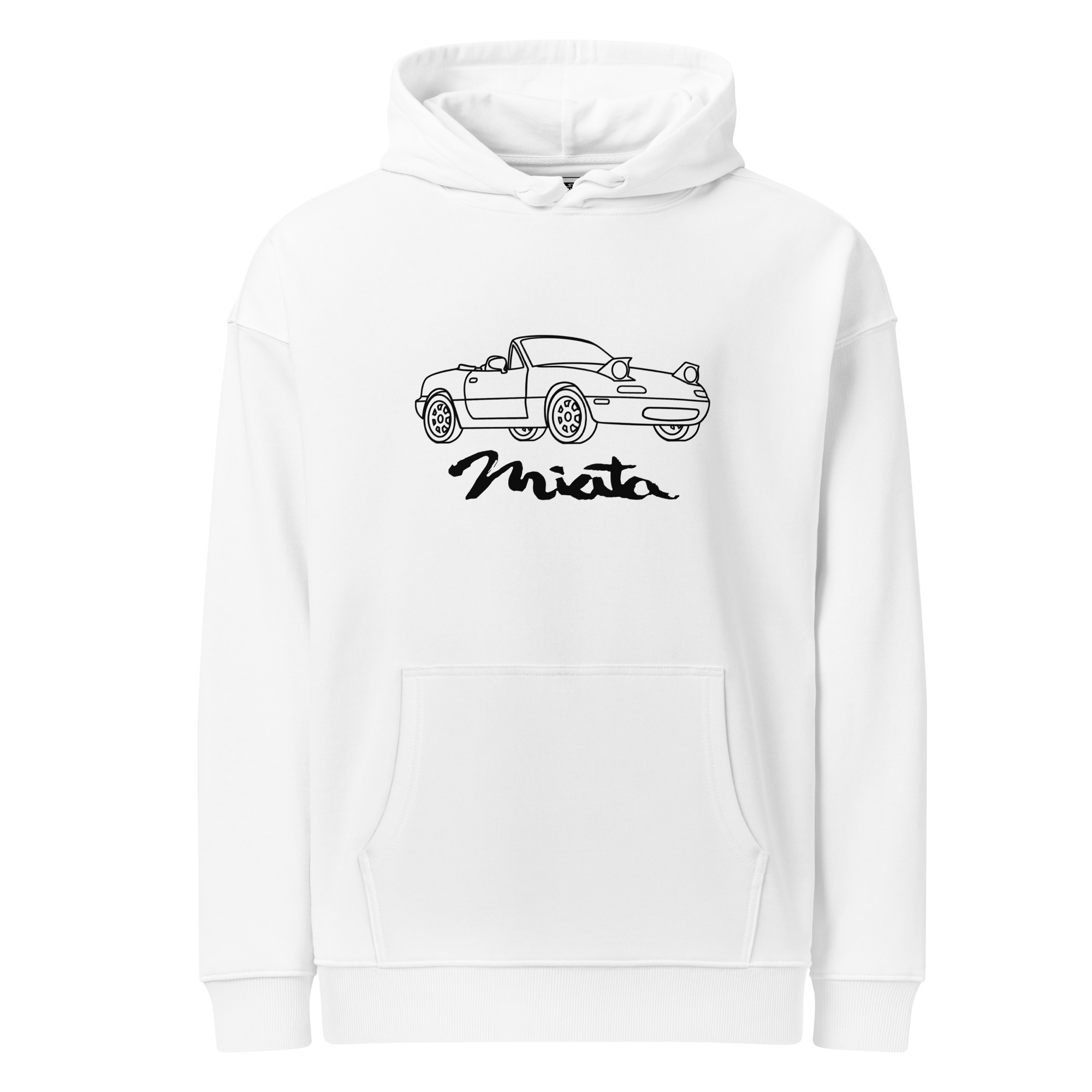 Mazda Miata Organic relaxed hoodie - Unisex - Image 25