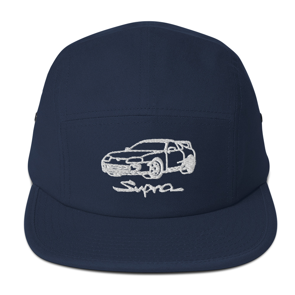 Toyota Supra JDM Five Panel Cap - Image 5