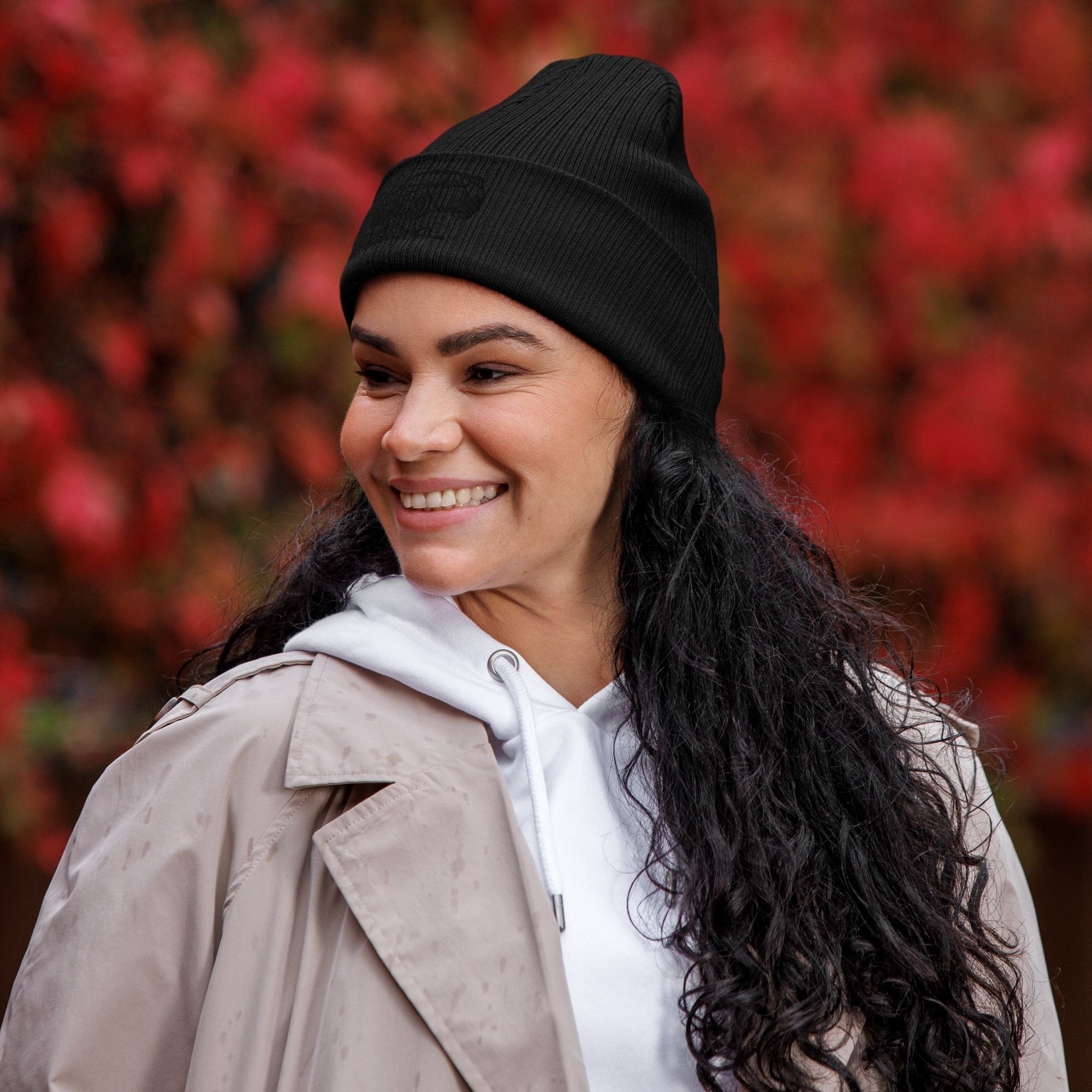 Toyota Supra JDM Organic ribbed beanie - Image 3