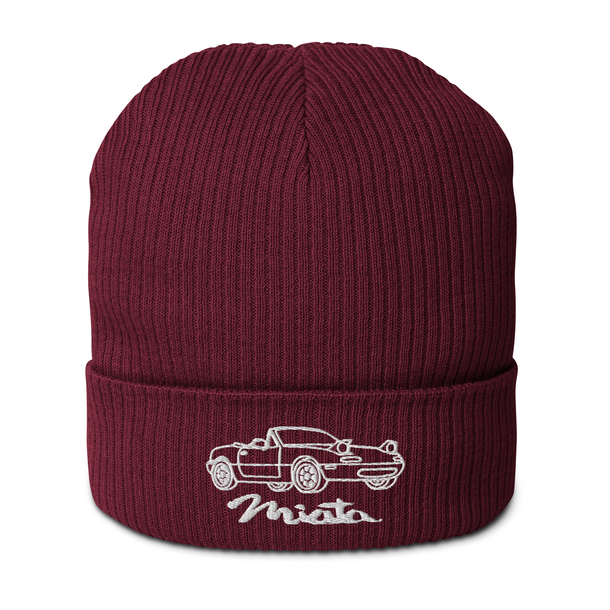 Mazda Miata JDM Organic ribbed beanie - Image 8
