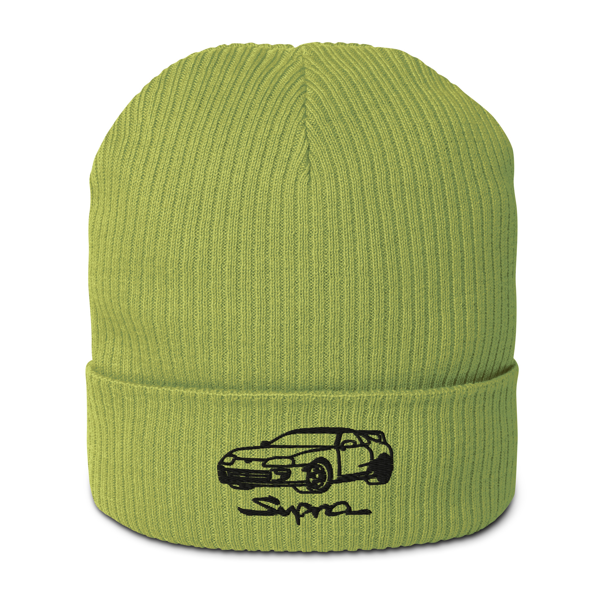 Toyota Supra JDM Organic ribbed beanie - Image 10