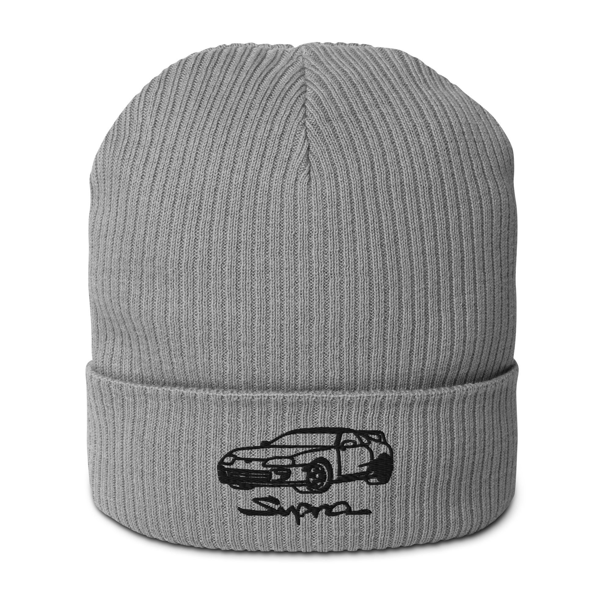Toyota Supra JDM Organic ribbed beanie
