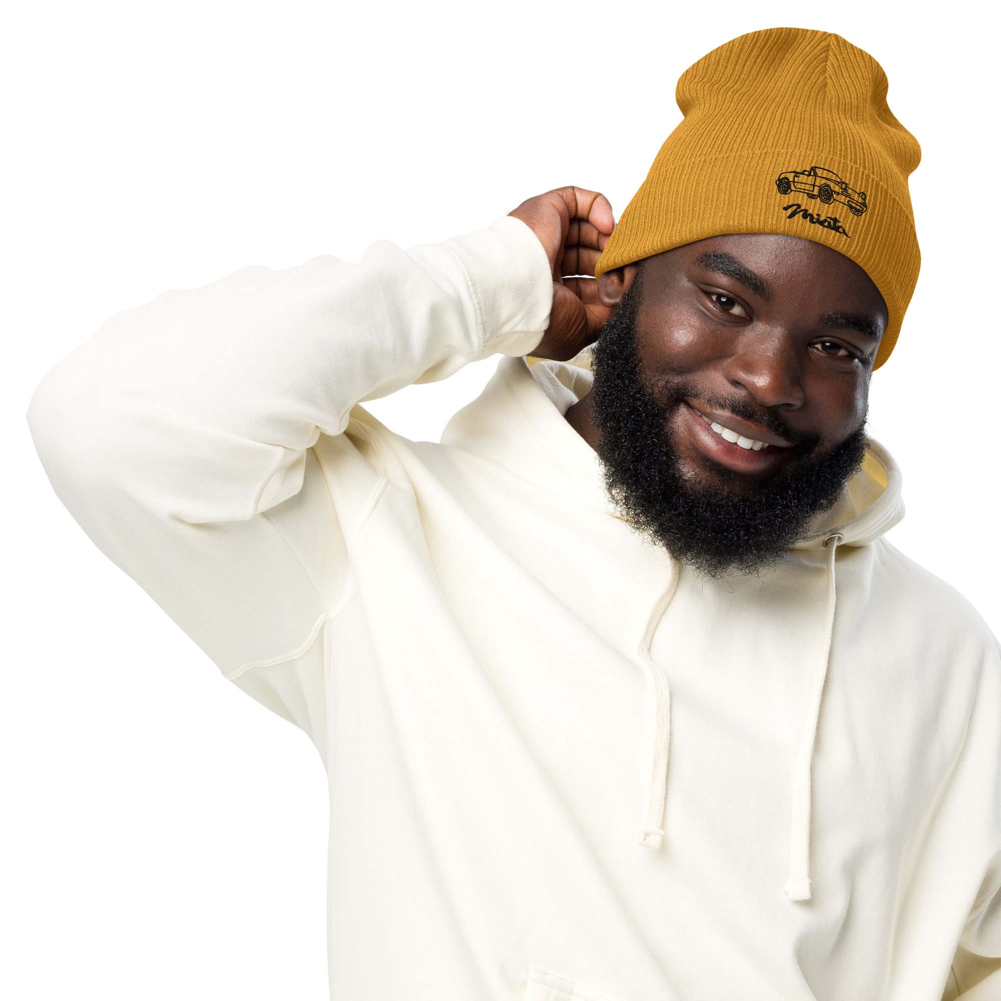 Mazda Miata JDM Organic ribbed beanie - Image 11