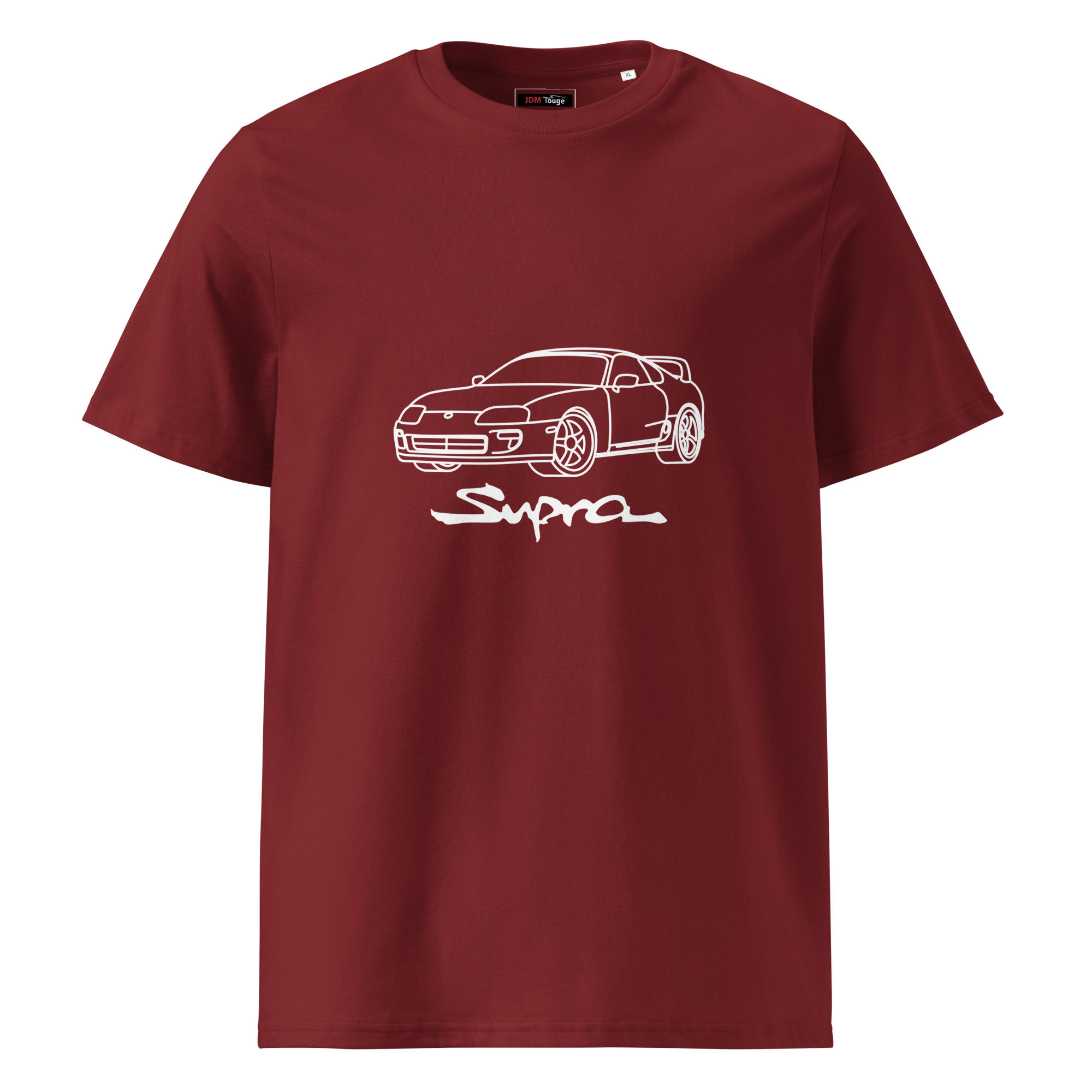Toyota Supra MK4 Organic ribbed neck t-shirt - Unisex - Image 6