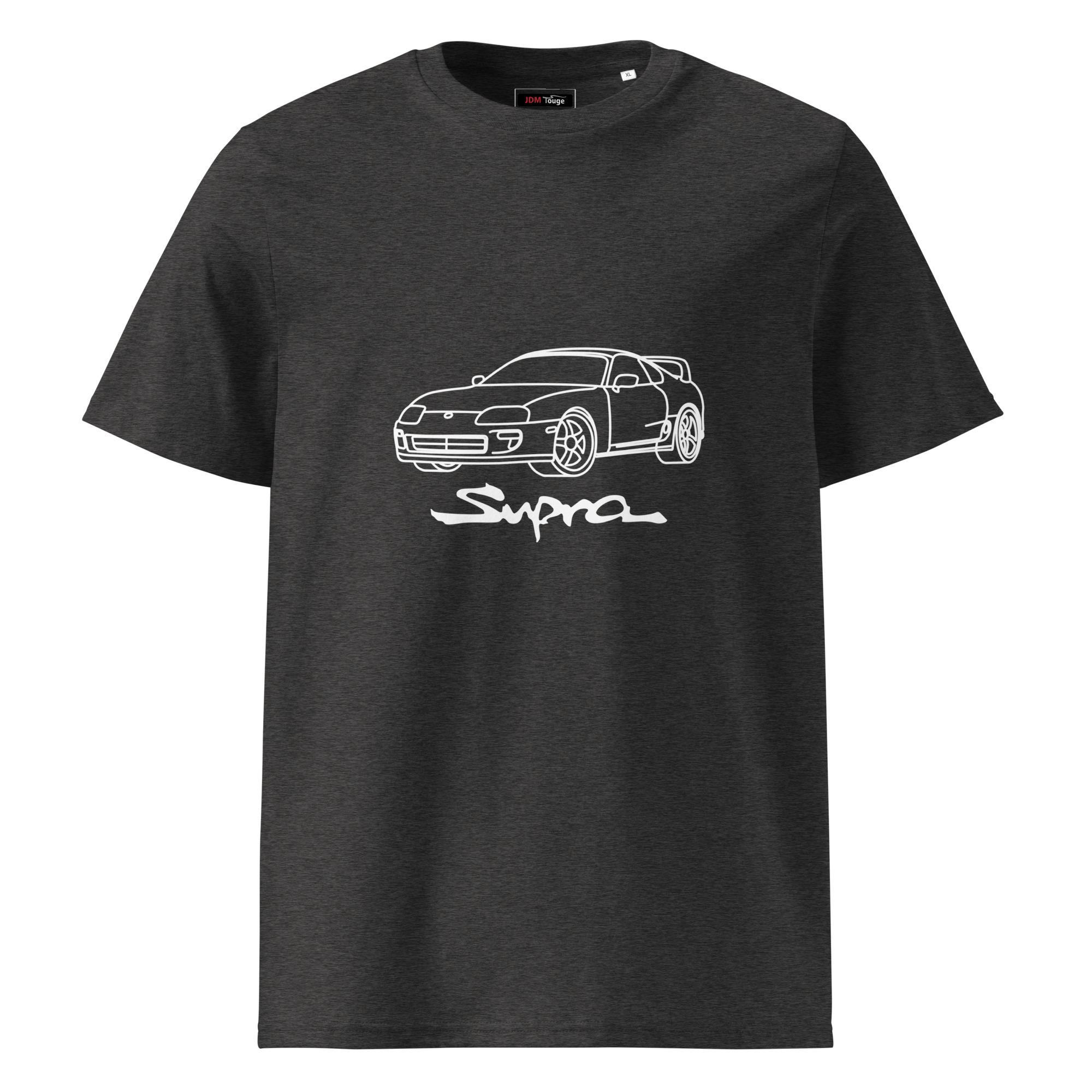 Toyota Supra MK4 Organic ribbed neck t-shirt - Unisex - Image 5